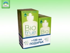 Разтвор Biotrue 360 ml с контейнер + подарък Biotrue 60ml