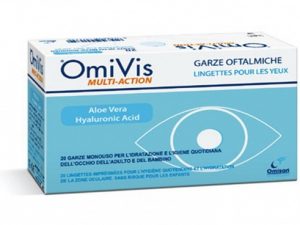 OmiVis - медицински почистващи кърпички за очи - 20 бр.