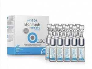 LACRIFRESH OCU DRY 0.2% - овлажняващи капки БЕЗ КОНСЕРВАНТИ