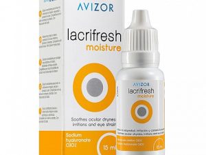 LACRIFRESH Moisture- овлажняващи капки с хиалуронова киселина - 15 мл